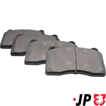 Jeu de 4 plaquettes de frein avant JP GROUP OEM 410603307R