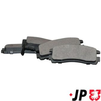 Jeu de 4 plaquettes de frein arrière JP GROUP OEM MR389578