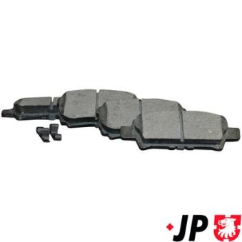 Jeu de 4 plaquettes de frein arrière JP GROUP OEM 5191271AA