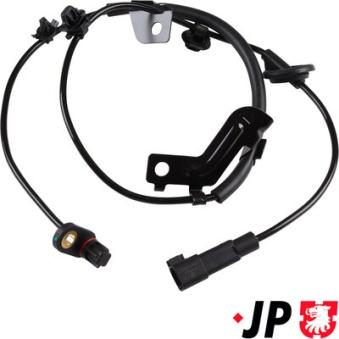 Capteur, vitesse de roue arrière gauche JP GROUP OEM MN116243