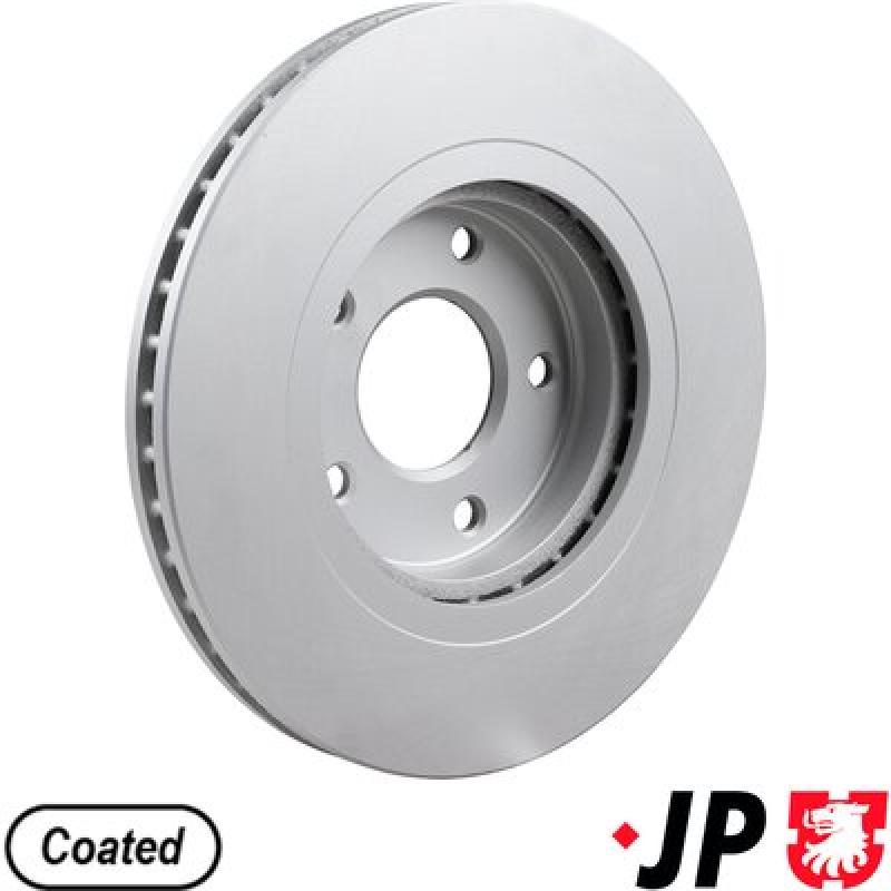 Jeu de 2 disques de frein avant JP GROUP 4063101800 - Visuel 1