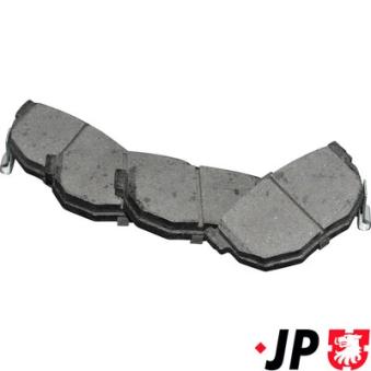 Jeu de 4 plaquettes de frein arrière JP GROUP OEM 5830228A01