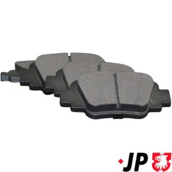 Jeu de 4 plaquettes de frein arrière JP GROUP OEM 4406099B85
