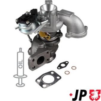 Turbocompresseur, suralimentation JP GROUP 4117400400