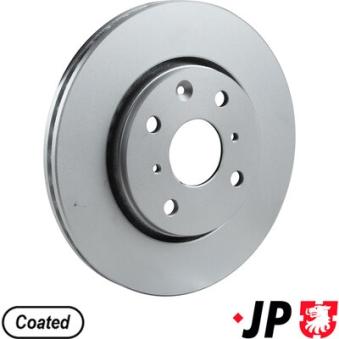 Jeu de 2 disques de frein avant JP GROUP OEM 424994