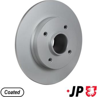 Jeu de 2 disques de frein arrière JP GROUP OEM 4246Z9