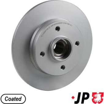 Jeu de 2 disques de frein arrière JP GROUP OEM 424932