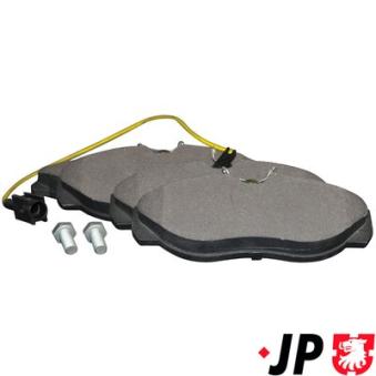 Jeu de 4 plaquettes de frein avant JP GROUP OEM 425224