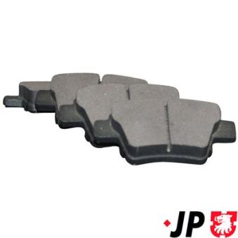 Jeu de 4 plaquettes de frein arrière JP GROUP OEM 425399
