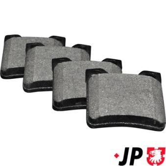 Jeu de 4 plaquettes de frein arrière JP GROUP OEM 425208 Jeu de 4 plaquettes de frein arrière JP GROUP OEM 425208