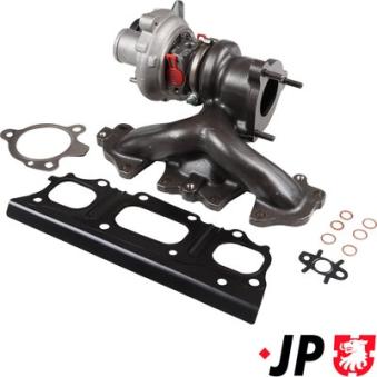 Turbocompresseur, suralimentation JP GROUP OEM 144106079R