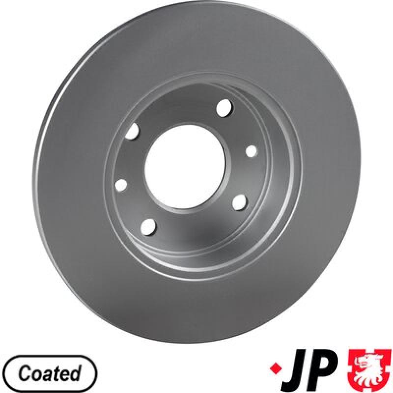 Jeu de 2 disques de frein avant JP GROUP 4363100100 - Visuel 1