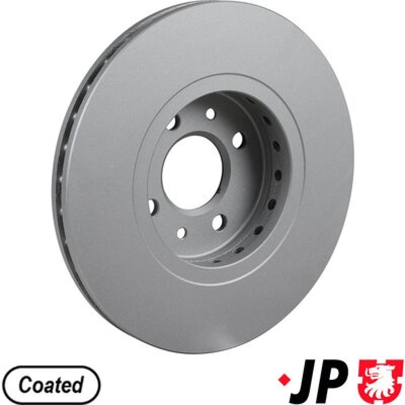 Jeu de 2 disques de frein avant JP GROUP 4363102300 - Visuel 1