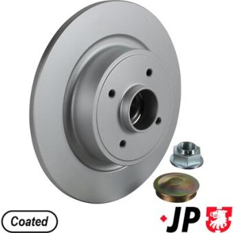 Jeu de 2 disques de frein arrière JP GROUP OEM 7701208230