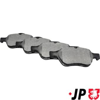 Jeu de 4 plaquettes de frein avant JP GROUP OEM 7701206598
