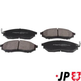 Jeu de 4 plaquettes de frein avant JP GROUP OEM 410600023R