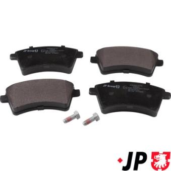 Jeu de 4 plaquettes de frein avant JP GROUP OEM 4154210610