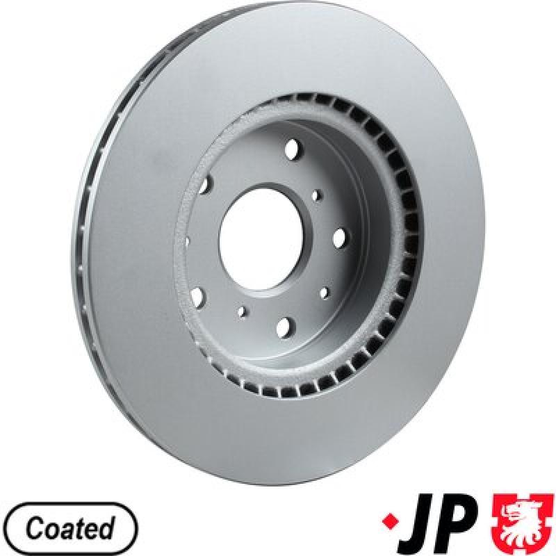 Jeu de 2 disques de frein avant JP GROUP 4763100500 - Visuel 1