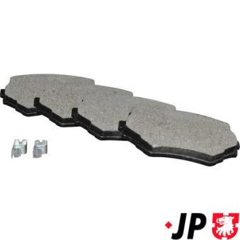 Jeu de 4 plaquettes de frein avant JP GROUP OEM 5520077E01000