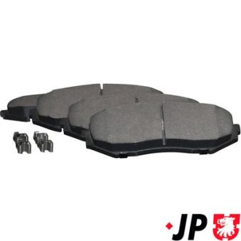 Jeu de 4 plaquettes de frein avant JP GROUP OEM 5520065J23