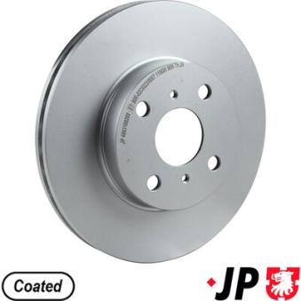 Jeu de 2 disques de frein avant JP GROUP OEM 94853004