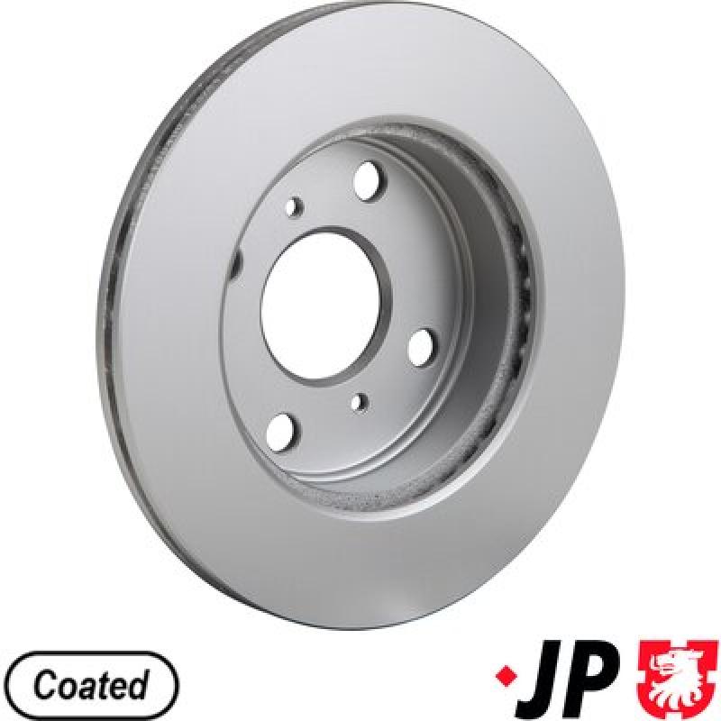 Jeu de 2 disques de frein avant JP GROUP 4863100400 - Visuel 1