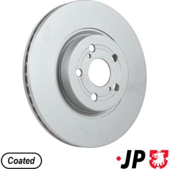 Jeu de 2 disques de frein avant JP GROUP OEM 4351205050