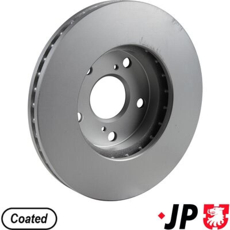 Jeu de 2 disques de frein avant JP GROUP 4863102300 - Visuel 1