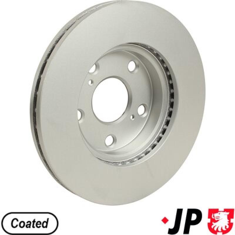 Jeu de 2 disques de frein avant JP GROUP 4863102600 - Visuel 1