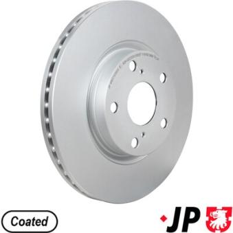 Jeu de 2 disques de frein avant JP GROUP OEM 43512YZZAA
