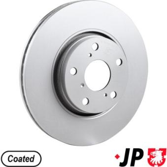 Jeu de 2 disques de frein avant JP GROUP OEM 4351202210