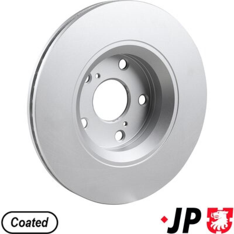 Jeu de 2 disques de frein avant JP GROUP 4863104300 - Visuel 1