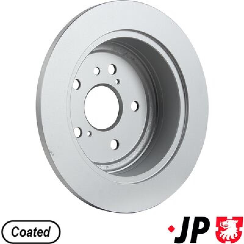 Jeu de 2 disques de frein arrière JP GROUP 4863200500 - Visuel 1