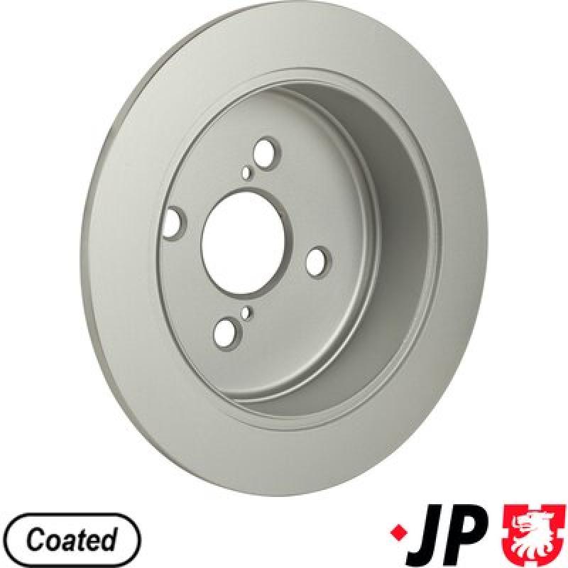 Jeu de 2 disques de frein arrière JP GROUP 4863200700 - Visuel 1