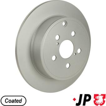 Jeu de 2 disques de frein arrière JP GROUP OEM 4243105060
