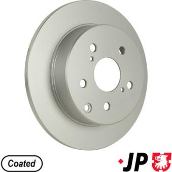 Jeu de 2 disques de frein arrière JP GROUP OEM 424310R020