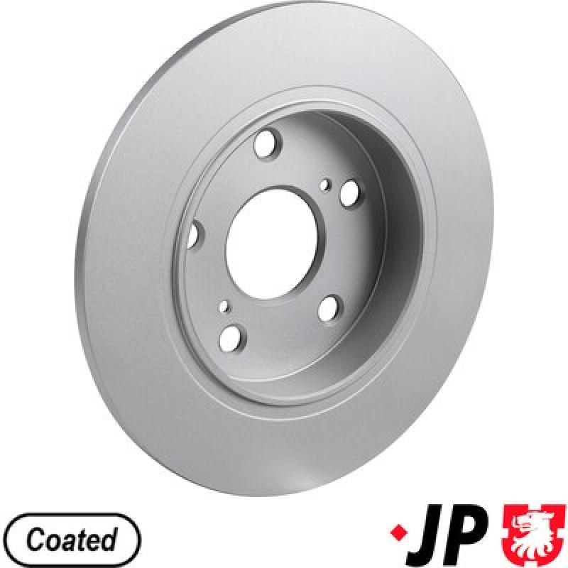 Jeu de 2 disques de frein arrière JP GROUP 4863201400 - Visuel 1