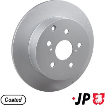 Jeu de 2 disques de frein arrière JP GROUP OEM 424310F020