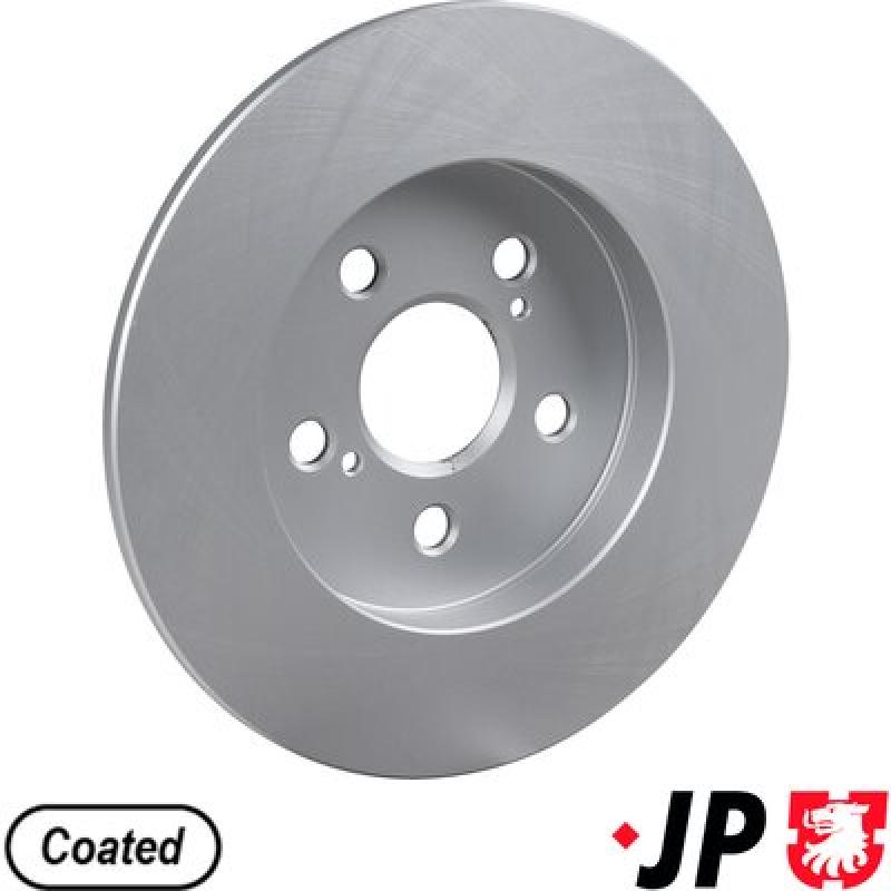 Jeu de 2 disques de frein arrière JP GROUP 4863202800 - Visuel 1