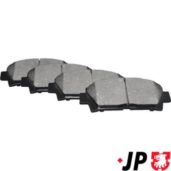 Jeu de 4 plaquettes de frein avant JP GROUP OEM 0446517050