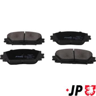 Jeu de 4 plaquettes de frein avant JP GROUP OEM 044650W141
