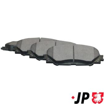 Jeu de 4 plaquettes de frein avant JP GROUP OEM 044650F012