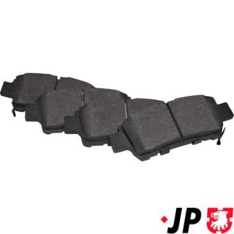 Jeu de 4 plaquettes de frein arrière JP GROUP OEM 0446628070