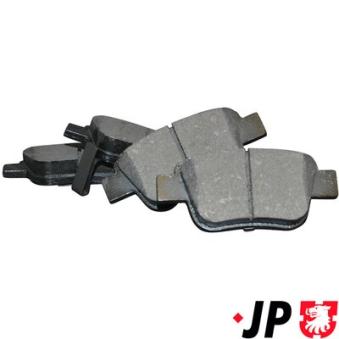 Jeu de 4 plaquettes de frein arrière JP GROUP OEM 0446605010
