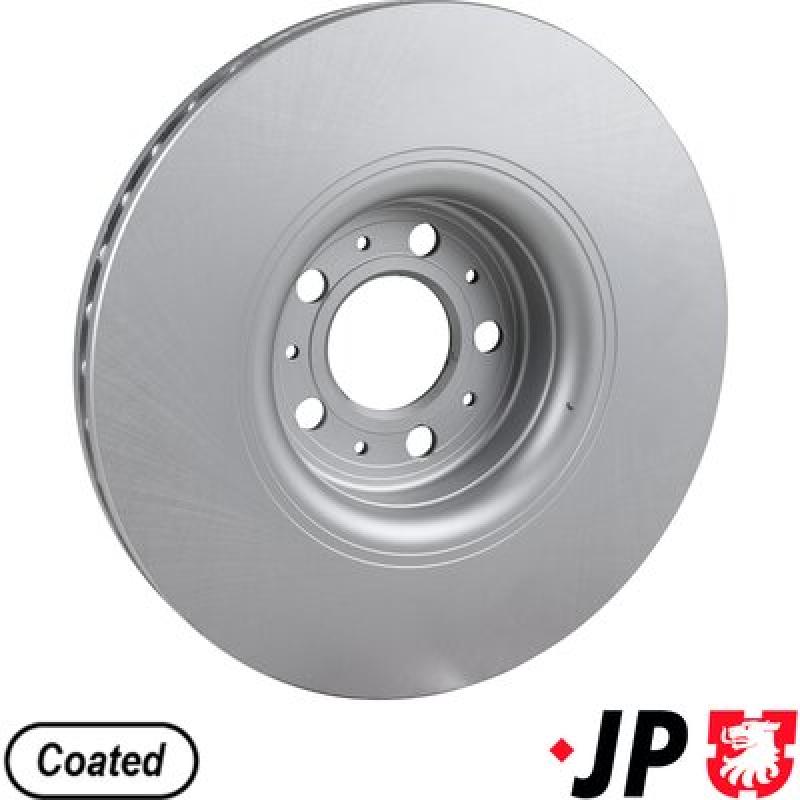 Jeu de 2 disques de frein avant JP GROUP 4963100900 - Visuel 1