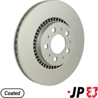 Jeu de 2 disques de frein avant JP GROUP OEM 272404