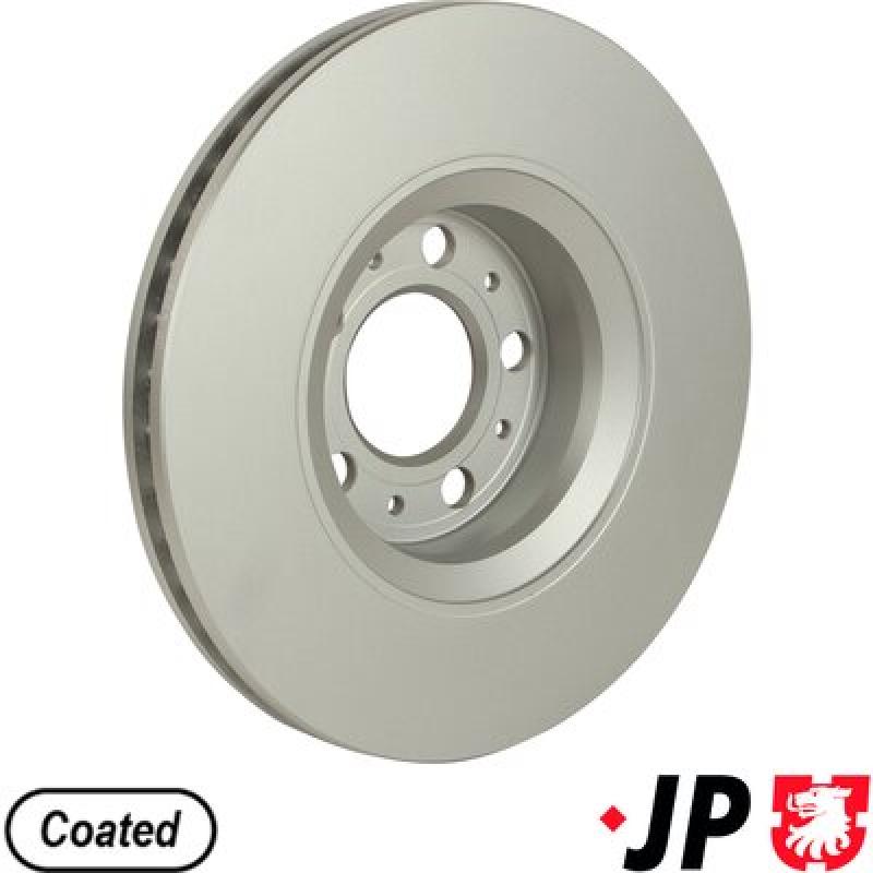 Jeu de 2 disques de frein avant JP GROUP 4963101000 - Visuel 1