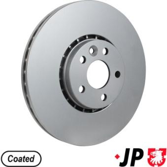 Jeu de 2 disques de frein avant JP GROUP OEM 31410568