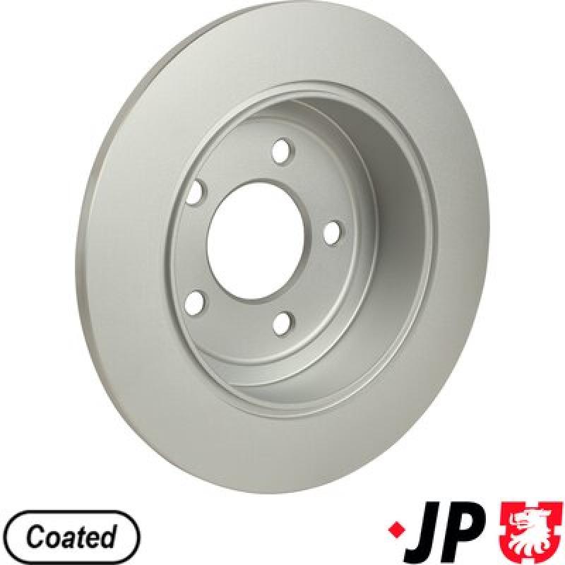 Jeu de 2 disques de frein arrière JP GROUP 5063200100 - Visuel 1