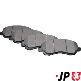 Jeu de 4 plaquettes de frein avant JP GROUP OEM MN102618